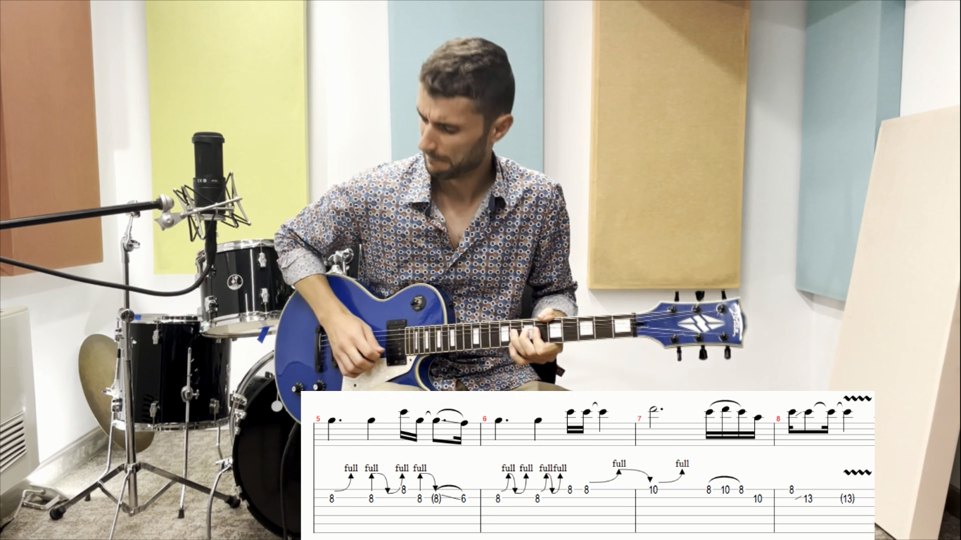 "November rain" - solo + ноти и табове